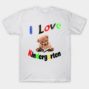 I Love Kindergarten T-Shirt